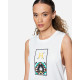 Hurley Γυναικεία αμάνικη μπλούζα X Black Girls Surf Washed Muscle Tank Top